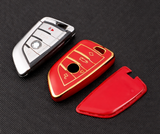 BMW key cover - 4 button | key fob case for X5, 2 series, 3 series, 5 series