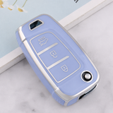 Hyundai key cover - Flip key silver trim | i30, venue, kona Car key cover | Hyundai accessories