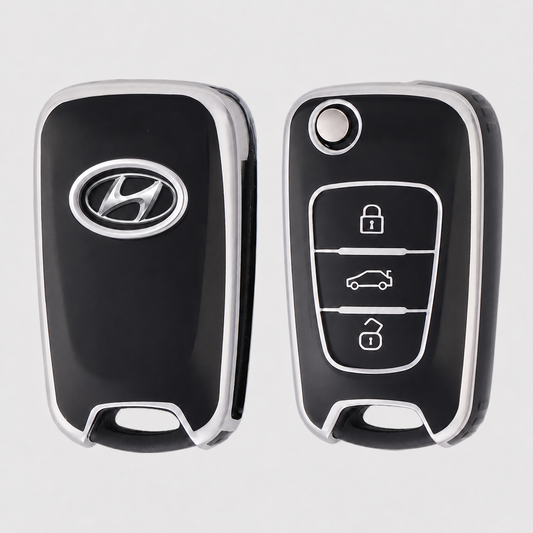 Hyundai & Kia key cover | 2008-15 | i20, i30, Elantra, Accent, ix20, ix35, Kia Rio, Sportage, Picanto, Cerato