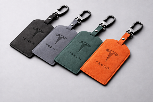 Tesla NFC Key Card Holder – Suede protective case