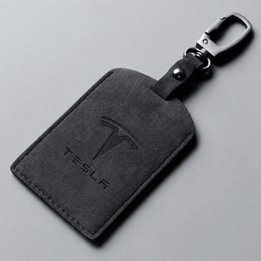 Tesla NFC Key Card Holder – Suede protective case