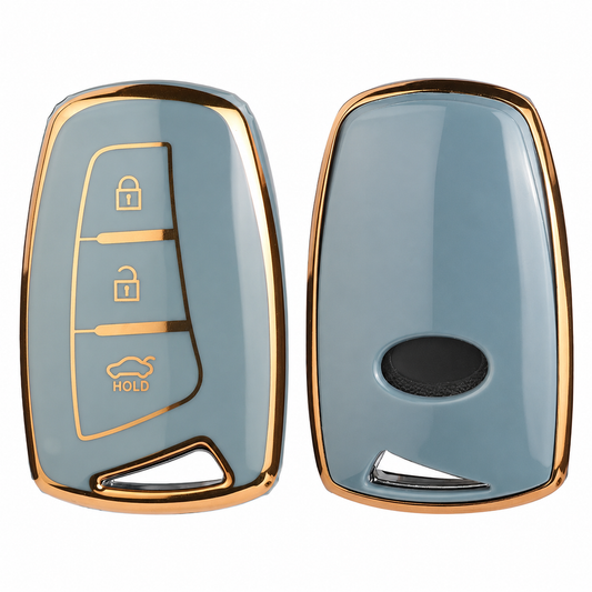 Hyundai key cover - 3 button | Santa Fe | key fob cover | Hyundai Accessories