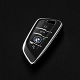 BMW key cover - 4 button | key fob case for X5, 2 series, 3 series, 5 series