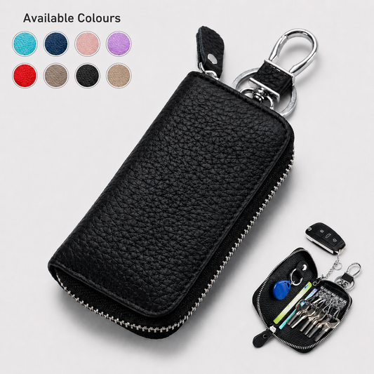 Universal Key Organiser | Multi-function zipper wallet for keys, cards | Key holder wallet