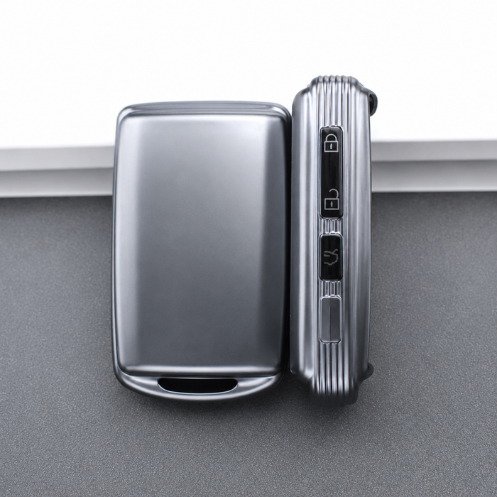 Mazda Key cover - Metallic - 3 button | Mazda 2, 3, 6, CX-3, CX-5, CX-9 car key cover | Mazda Accessories - Keysleeves