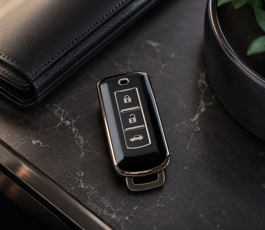 Mitsubishi key cover - 3 button | Outlander, ASX, Lancer, Triton, Pajero key fob cover