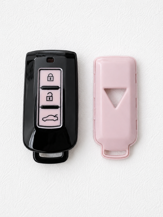 Mitsubishi key cover - 3 button | Outlander, ASX, Lancer, Triton, Pajero key fob cover