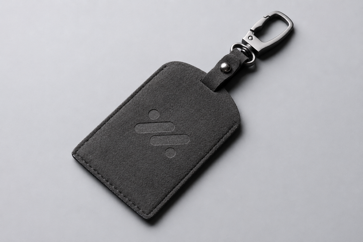 MG/IM NFC Key Card Holder – Suede protective case