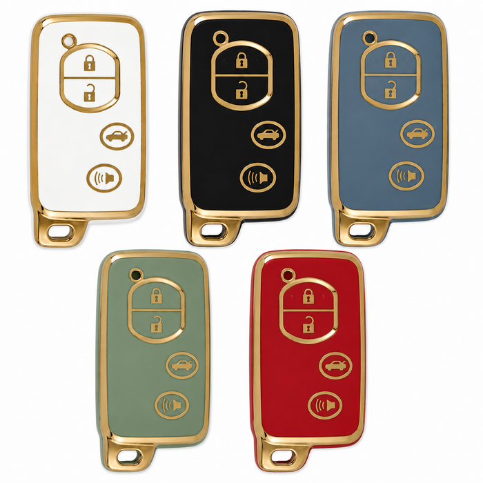 Toyota key cover - 4 button | Landcruiser, Prado, Camry, Kluger, Corolla, key cover