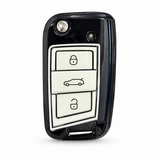 Volkswagen/Skoda/Audi car key cover | Key fob cover for VW Golf, Passat, Polo, Tiguan, T Roc, Touareg