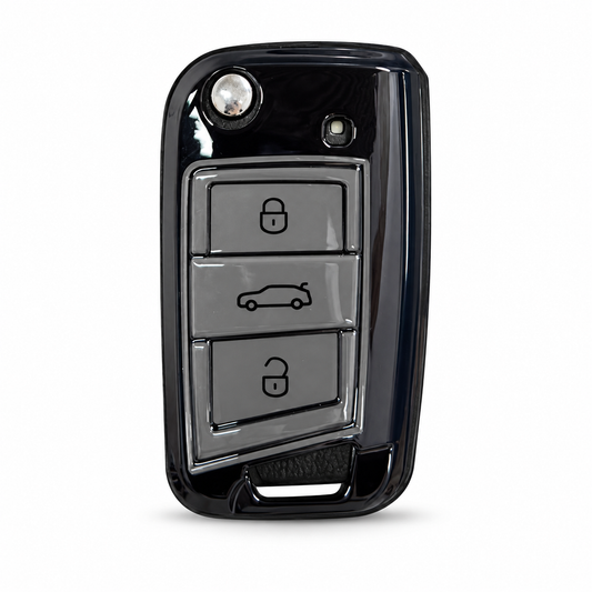 Volkswagen/Skoda/Audi car key cover | Key fob cover for VW Golf, Passat, Polo, Tiguan, T Roc, Touareg