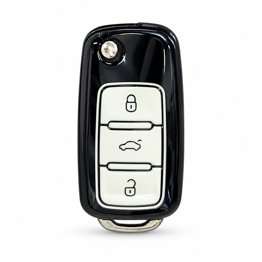 Volkswagen/Skoda car key cover | Key fob cover for VW Golf, Passat, Eos, Polo, Jetta, Caddy, Skoda Superb, Octavia