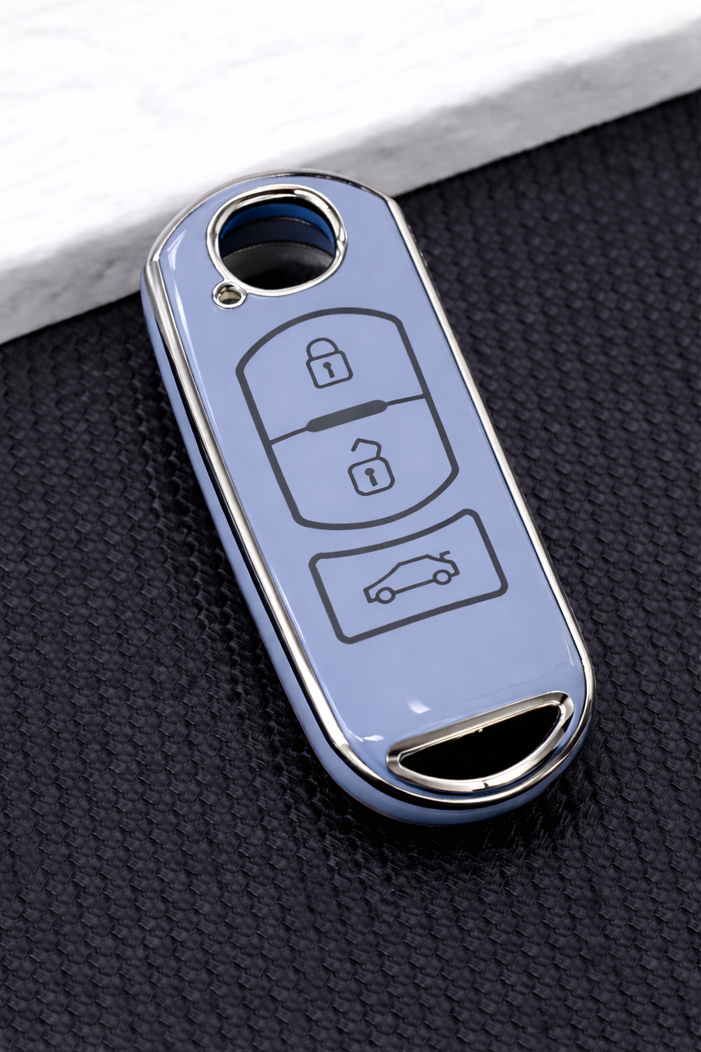 Mazda Key cover  (3-button) | Mazda 2, 3, 6, CX-3, CX-5, CX-8 car key cover | Mazda Accessories - Keysleeves
