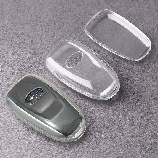 Subaru & Toyota key cover - Transparent | Impreza WRX STI, 86, XV Forester, Outback car key case (3 or 4 button) car key cover