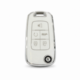Holden Key Cover - Silver Trim | Commodore (VF) 5 button key fob cover. Holden accessories (Copy)