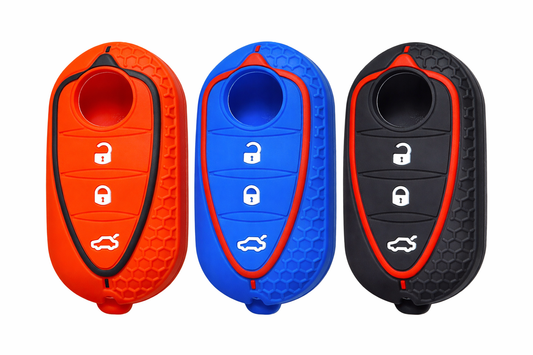 Alfa Romeo key cover - Flip key | Silicone key cover | 159, Giulietta, Mito