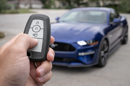 Ford Key Cover - Leather look | Mustang, Ranger, Everest, Escape etc | Volkswagen Amarok | Keysleeves key fob covers