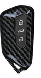Volkswagen/Skoda/Cupra car key cover - carbon fibre design | Key fob cover for VW Golf, Passat, Polo, Tiguan, Touareg.