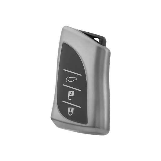 Lexus Car Key Cover (2019+) Metallic 3 button | IS200, IS250, IS300, IS350, ES300, RC200T﻿, RC300, RC350, LX570, NX200, NX300, RX350, RX450, LBX key fob cover
