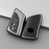 Lexus Car Key Cover (2019+) Metallic 3 button | IS200, IS250, IS300, IS350, ES300, RC200T﻿, RC300, RC350, LX570, NX200, NX300, RX350, RX450, LBX key fob cover
