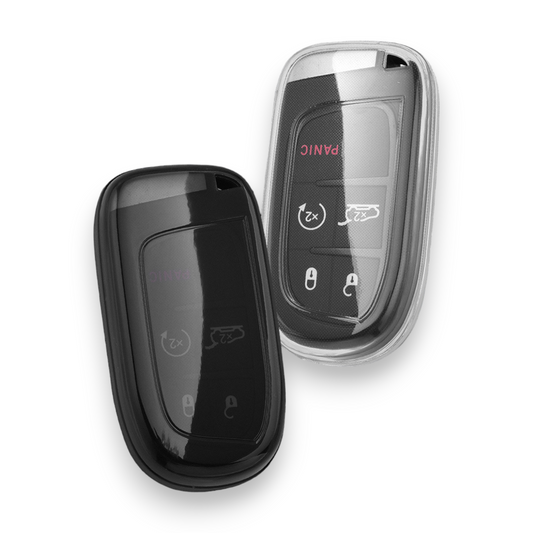 Jeep/Dodge/Chrysler key cover | 300, RAM, Grand Cherokee, Renegade, Wrangler, Compass, Gladiator, Patriot key fob cover | 2013-2018 | Jeep Accessories