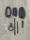 Great Wall / Haval key cover (4 button) | Carbon Fibre - Cannon, H1 H4 H6 H7 H9 Jolion | Great Wall Haval accessories | Key fob case Haval