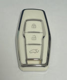 Mitsubishi key cover - 3 Button Silver Trim | 2021+ | Outlander key cover