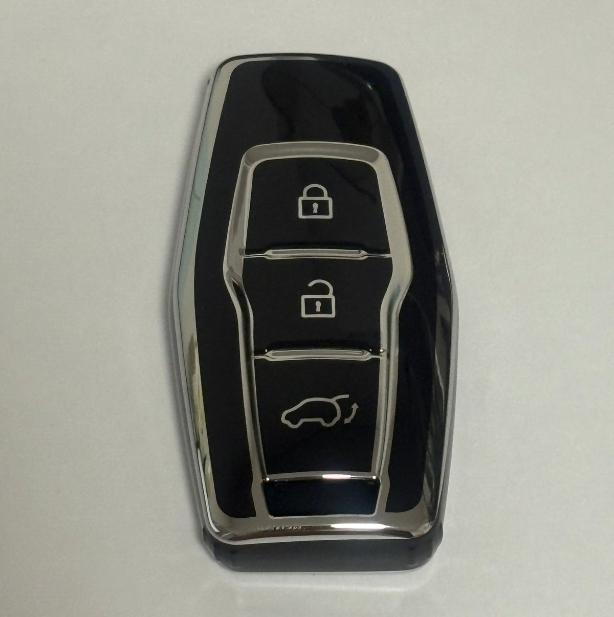 Mitsubishi key cover - 3 Button Silver Trim | 2021+ | Outlander key cover