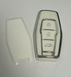 Mitsubishi key cover - 3 Button Silver Trim | 2021+ | Outlander key cover