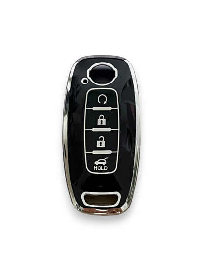 Nissan Key Cover 2022+ | 4 button | Qashqai, X-Trail, Navara, Patrol key fob cover | Nissan Accessories