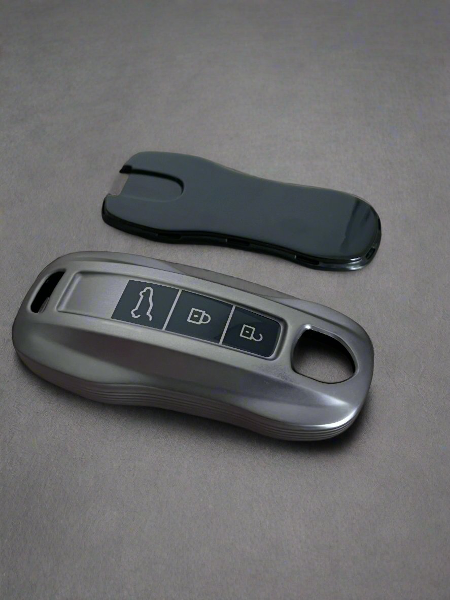 Porsche key fob cover - Metallic | 911, Cayenne, Macan, Panamera.