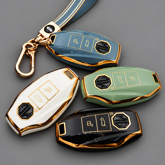 MG Key Cover - Gold Trim | MG7 key fob cover | MG  Accessories