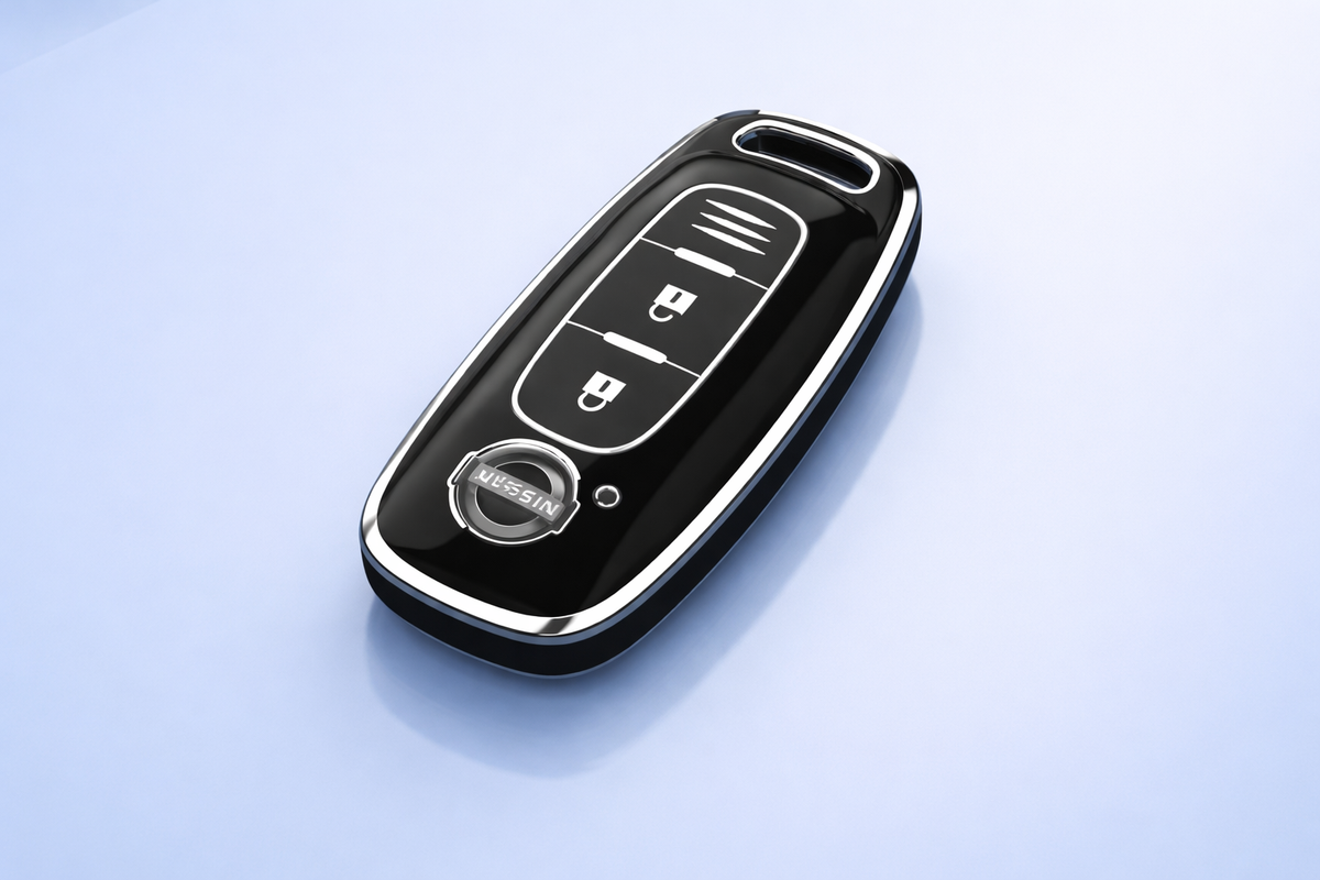Nissan Key Cover 2022+ | 2 or 3 button | Qashqai, X-Trail, Navara, Patrol key fob cover | Nissan Accessories (Copy)