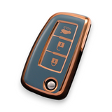 Nissan Car Key Cover - 3 button Flip key | Navara, Juke, X-Trail key fob cover | Nissan Accessories