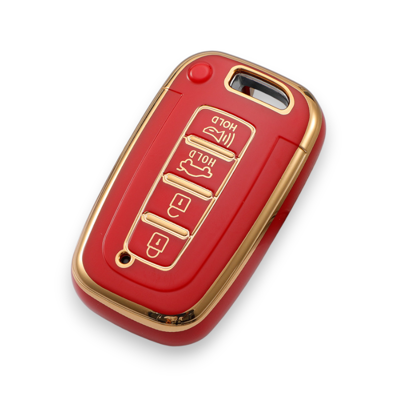 Hyundai key cover - 4 button | ix35, ix45, tucson, Veloster, i30, accent,  | Hyundai Accessories - Keysleeves