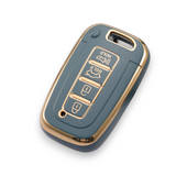 Hyundai key cover - 4 button | ix35, ix45, tucson, Veloster, i30, accent,  | Hyundai Accessories - Keysleeves