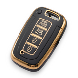 Hyundai key cover - 4 button | ix35, ix45, tucson, Veloster, i30, accent,  | Hyundai Accessories - Keysleeves