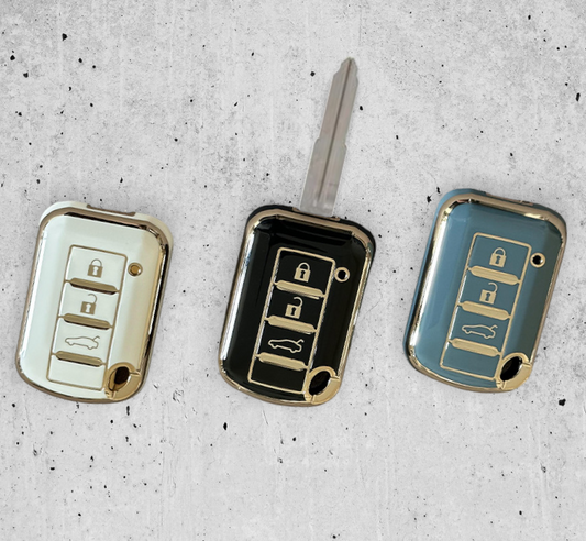 Mitsubishi key cover 2 or 3 button | Outlander, Lancer, Triton, ASX, Pajero| Mitsubishi Accessory