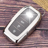 Toyota key cover - Fits 2, 3 or 4 button | Hilux, Prado, Land Cruiser, Yaris Cross key fob cover | Toyota Accessories