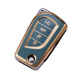 Toyota Key Cover - 4 button | Corolla, Camry, RAV4 Key fob cover. | Toyota Accessories