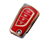 Toyota Key Cover - 4 button | Corolla, Camry, RAV4 Key fob cover. | Toyota Accessories