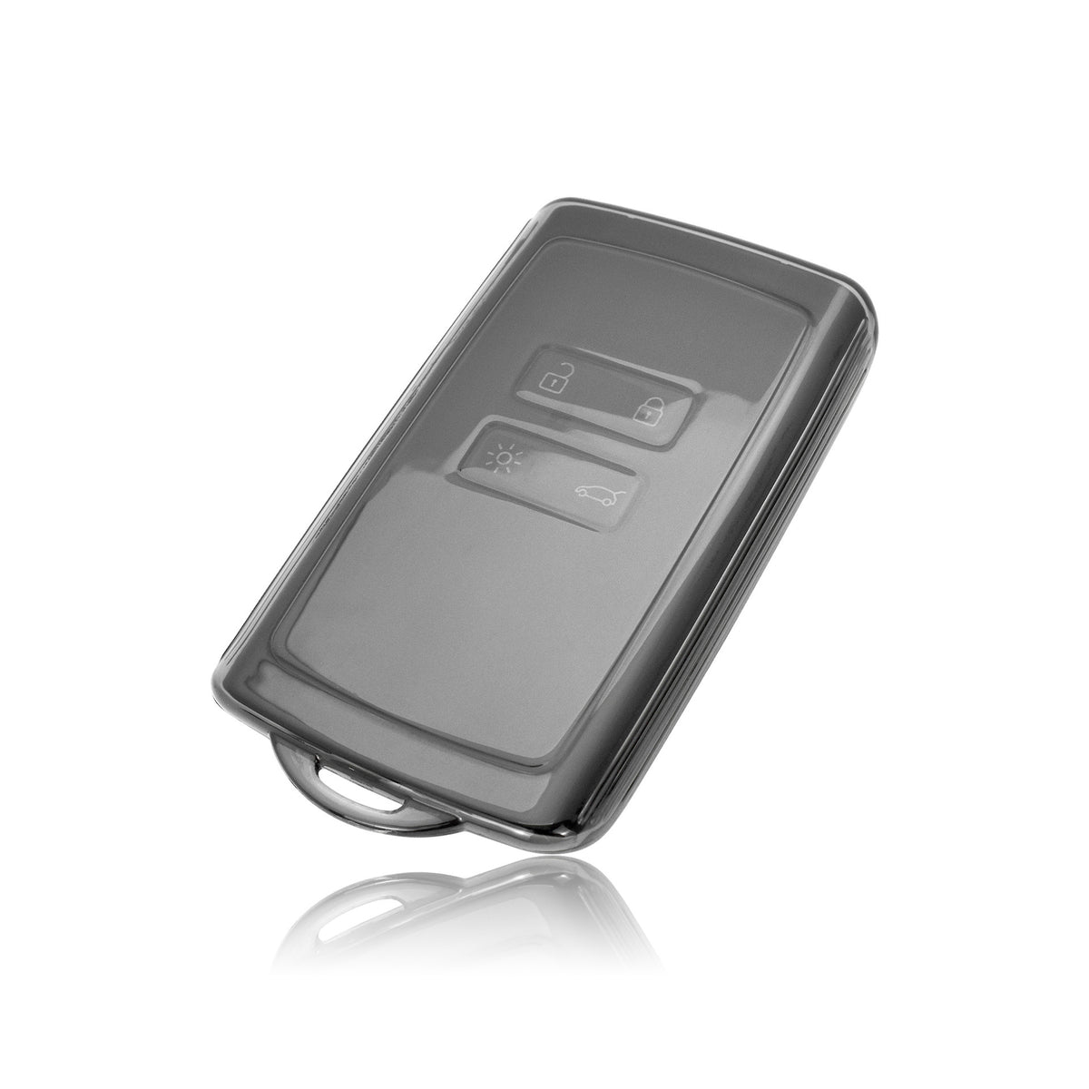 Renault key cover - Transparent | Koleos, Megane, Arkana, Captur | Renault key fob case