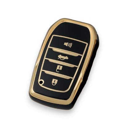 Toyota key cover - 4 Button | RAV4, Corolla, Hilux, Prado, Land Cruiser key fob cover | Toyota Accessories