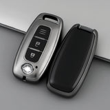 Nissan Key Cover - Metallic Finish | 2 button | Qashqai, X-Trail, Navara, Patrol key fob cover | Nissan Accessories