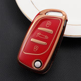 Aftermarket Flip Key - 3 button | Fits replacement key shape