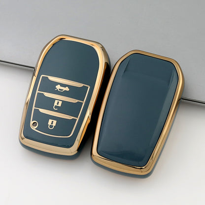 Toyota key cover - 3 button | RAV4, Corolla, Camry, Prado, Land Cruiser key fob cover | Toyota Accessories