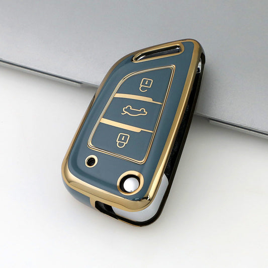 Aftermarket Flip Key - 3 button | Fits replacement key shape