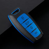 Great Wall / Haval key cover (4 button) - leather look | H1 H4 H6 H7 H9 Jolion | Great Wall Haval accessories | Key fob case Haval | Car gift