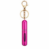 Refillable Perfume/Cologne Bottle Keychain – 5mL Travel Perfume Spray Bottle