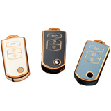 Mazda Flip key cover | Mazda 2, 3, 6, CX-3, CX-5, RX8, MX-5 (3-button) car key fob cover